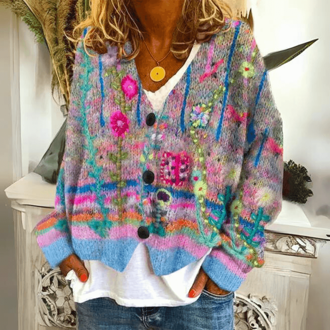 DOROTHY | COZY TUMMY COVERING KNIT CARDIGAN