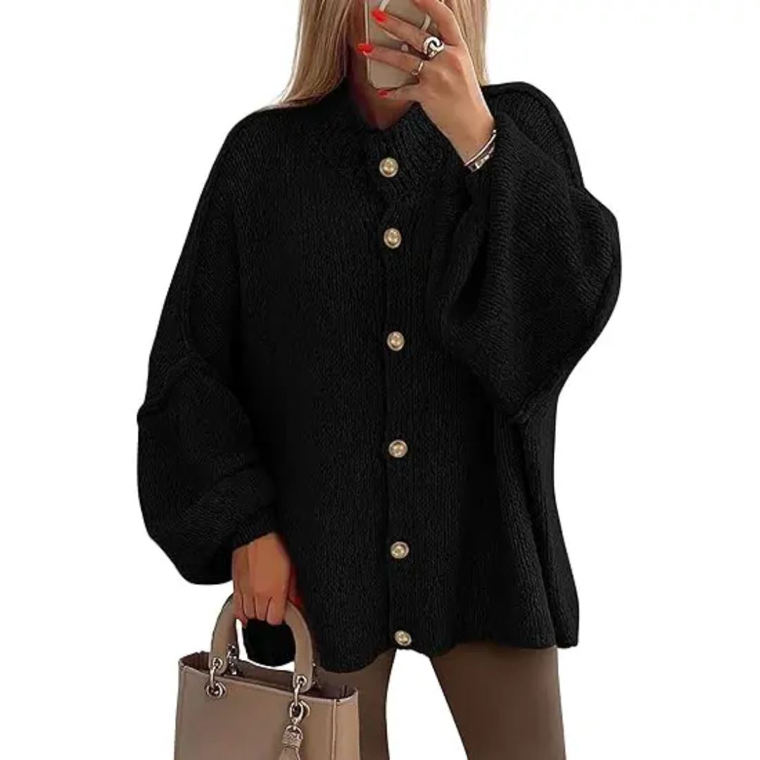 Colette | Batwing Chunky Knit Cardigan