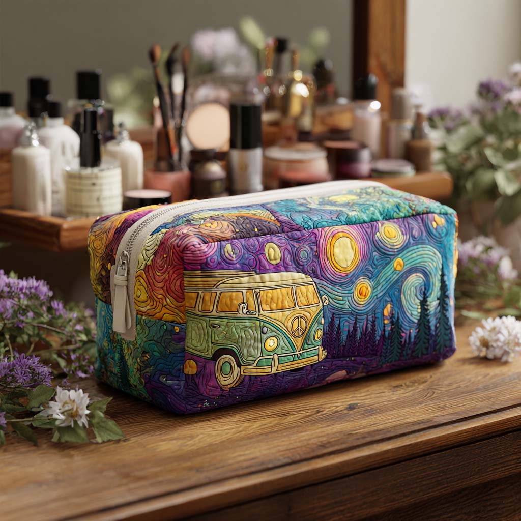 Star Journey Quilted Toiletry Bag