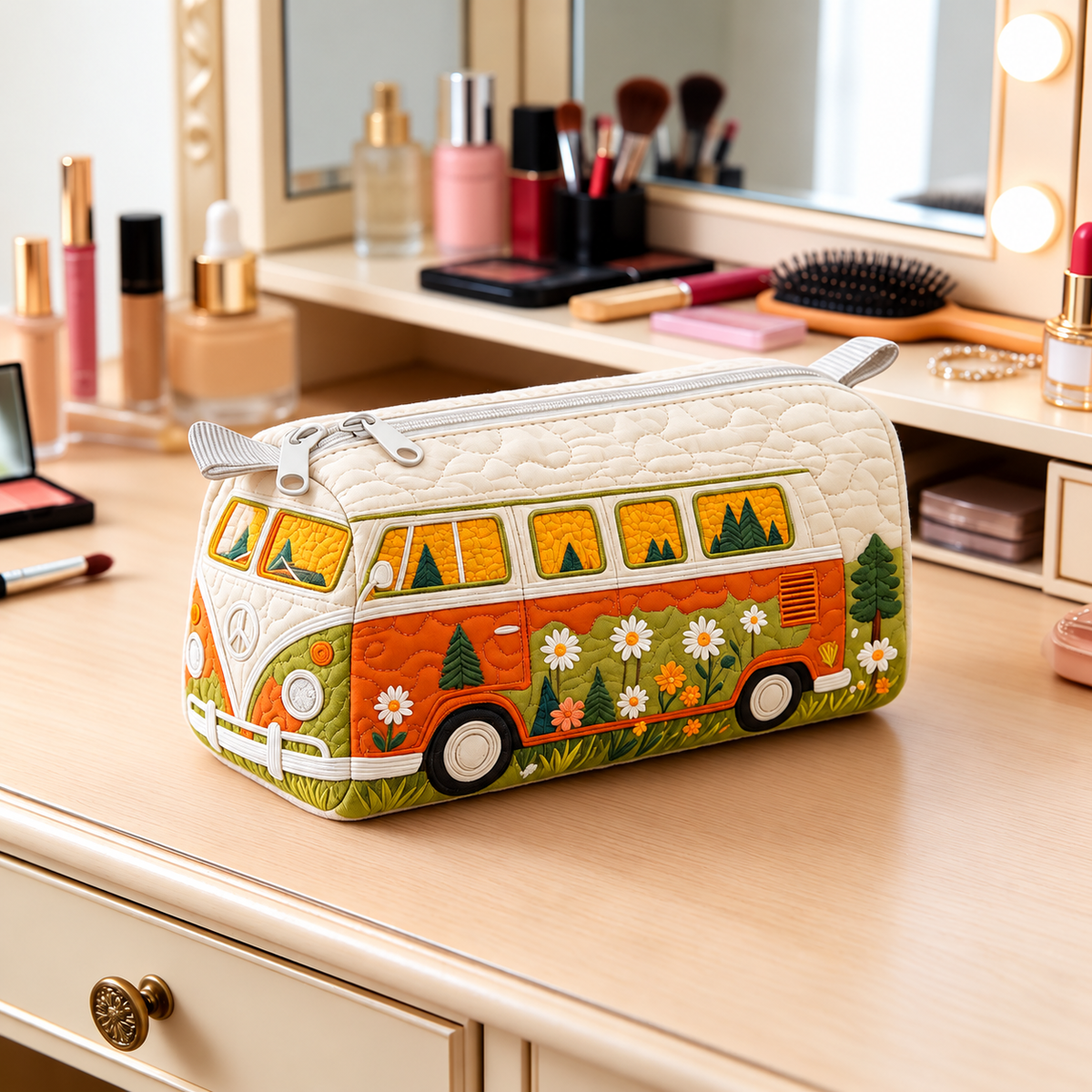 MEADOWVAN | WILDFLOWER CAMPER COSMETIC BAG