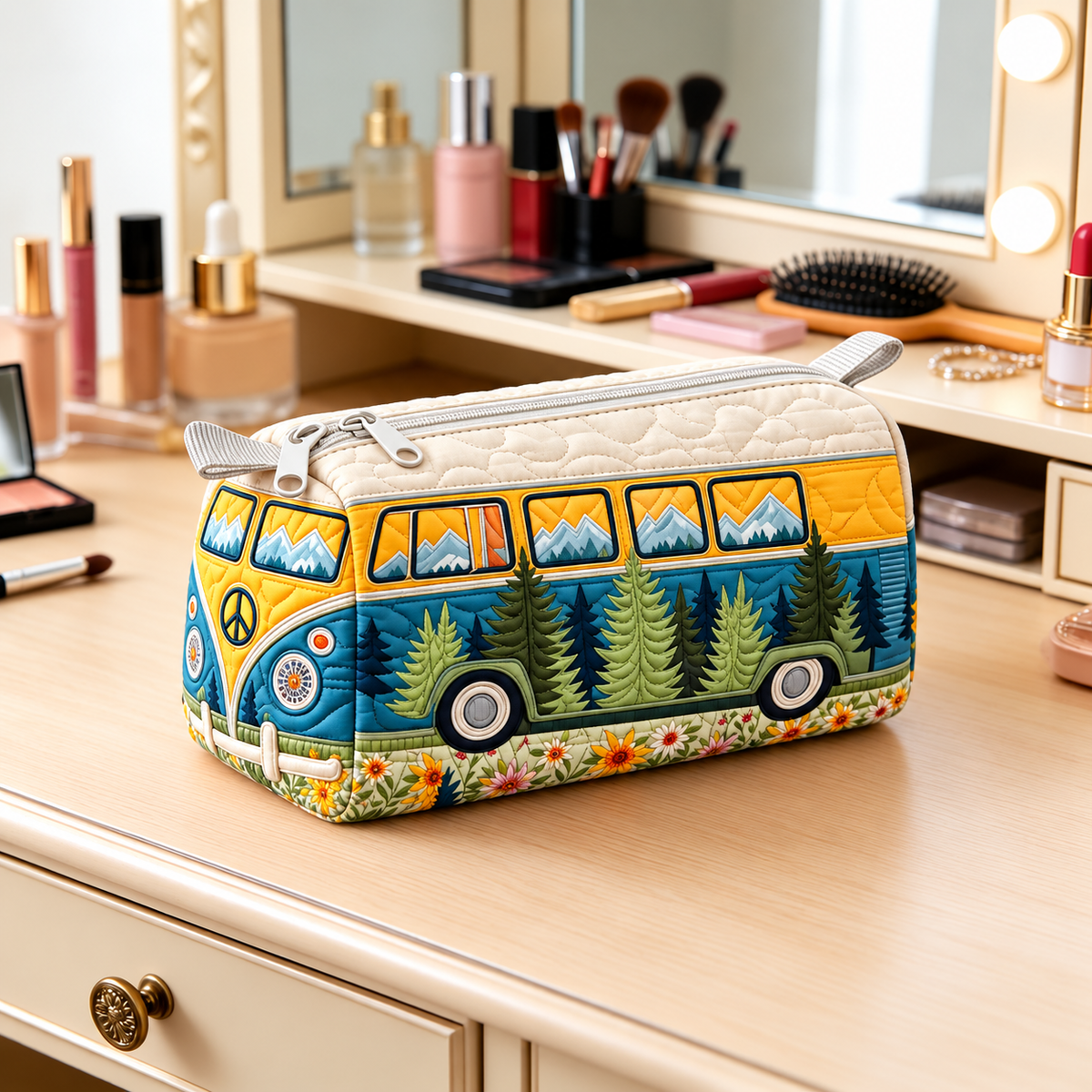 PINEVOY | MOUNTAIN FOREST CAMPER COSMETIC BAG