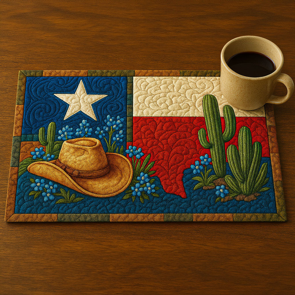 Texas Spirit Quilted Placemats