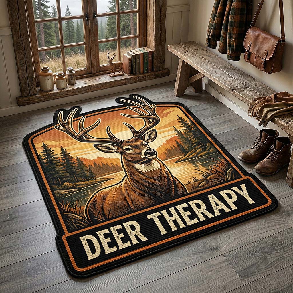 Alpine Silhouette Quilted Area Rug