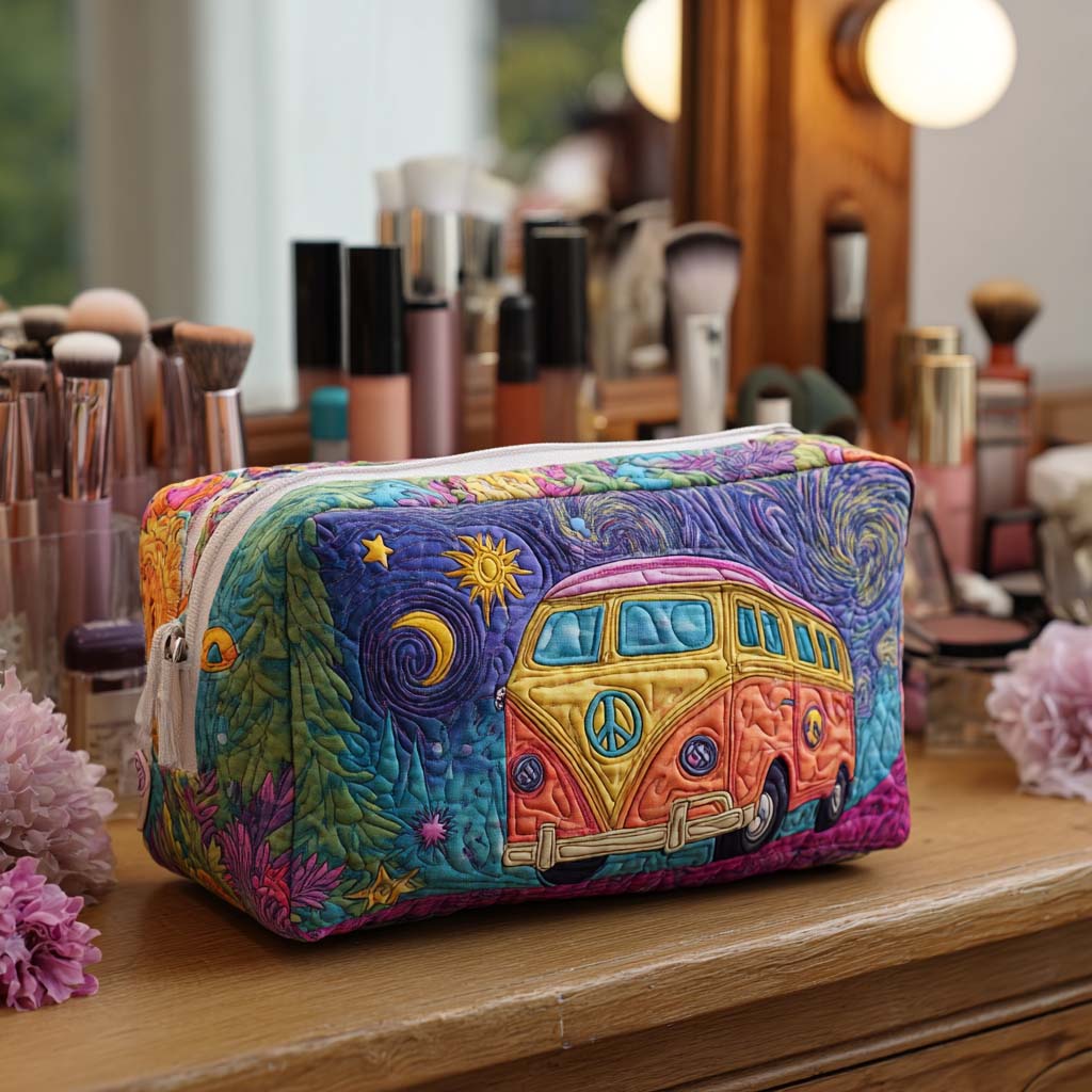 Cosmic Travels Quilted Toiletry Bag