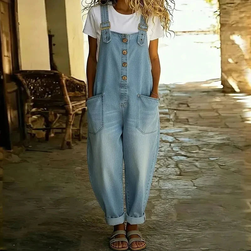 Juniper Soft Denim Overalls