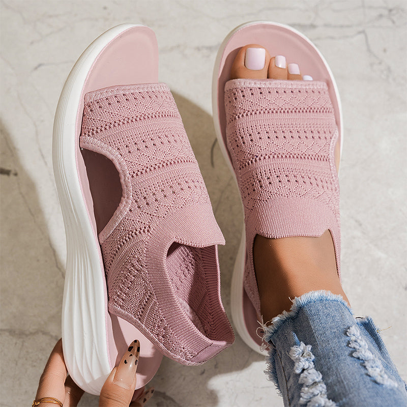 Serena | Women's sandals with breathable platform